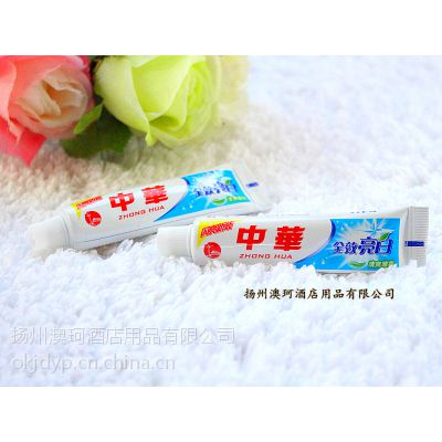 酒店一次性牙膏 中华牙膏20克 旅行便携装20g中华品牌整件批发