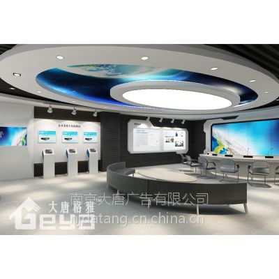 展厅设计效果图,展览展示设计制作厂家,南京展柜厂