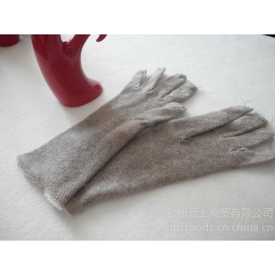 供应***山羊绒针织保暖手套里子 皮手套内里 女式冬季保暖手套批发