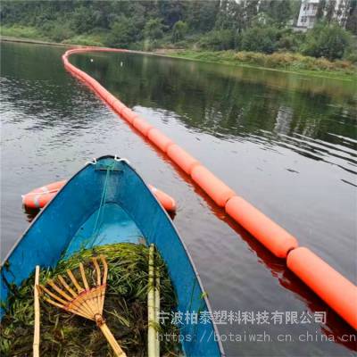 仙桃河道清淤管道浮体 8寸塑料浮体 河道警示塑料浮标