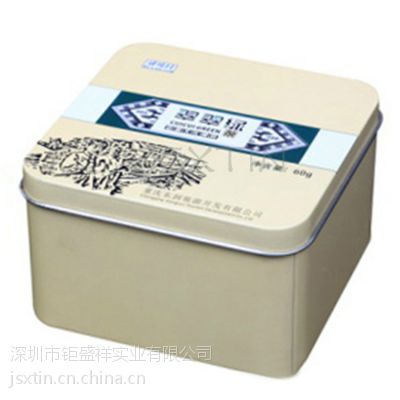 夏季荷叶茶包装铁罐 清凉食品铁罐包装盒 荷叶莲子马口铁盒