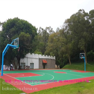 丙烯酸球场 硅PU篮球场建设 广州市增城市 厂家总包