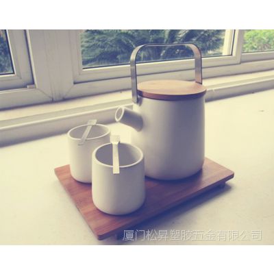 台湾欧喜屋陶瓷杯 马克杯情侣咖啡组 简约大方茶具 创意骨瓷套装