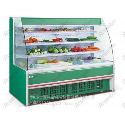 水果保鲜柜厂家 销售超市蔬果冷藏柜 立式水果陈列柜图片 水果柜尺寸
