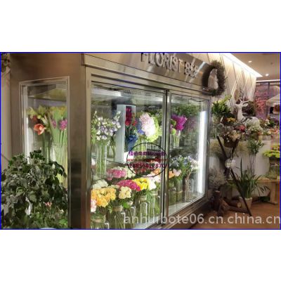 鲜花店保湿保鲜展示柜，绣球花怎么保鲜储藏，蚌埠花卉店风冷鲜花柜