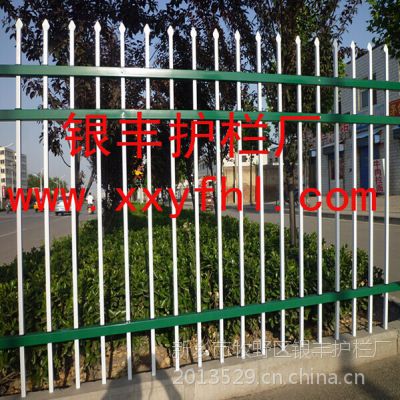 福建福州锦银丰锌合金铁艺围墙栏杆组装小区围墙护栏养护
