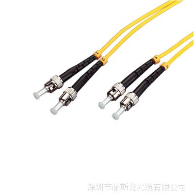 3米单模皮线光缆LC-ST ST-LC 双芯光纤跳线 室外防水光缆