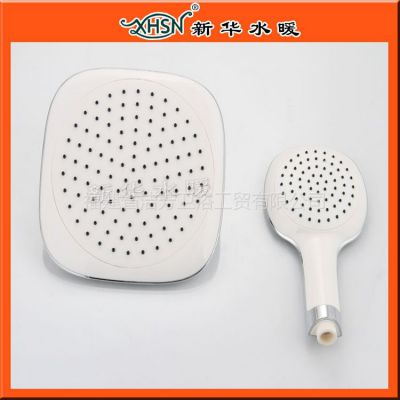 供应厂家直销***淋浴花洒 ABS手持式花洒喷头 方形顶喷花洒XH-7703