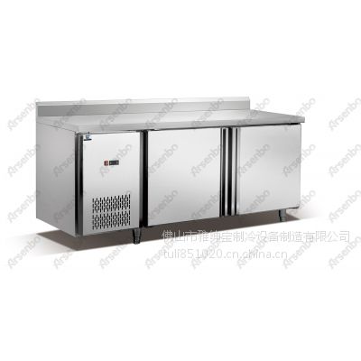江门厨具市场冷柜供货商/厨具冷柜销售/靠背操作台