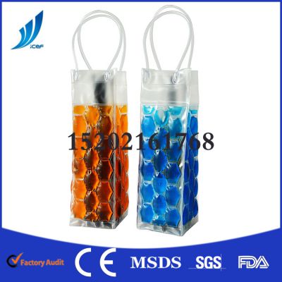 ӦPVCƽ± GEL ֧װ wine bottle cooler