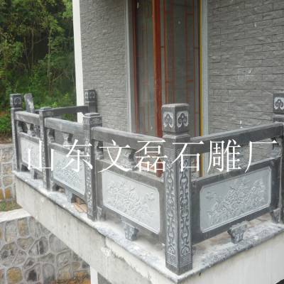 专业石雕栏杆雕刻厂家 浮雕栏板 河道大理石栏杆