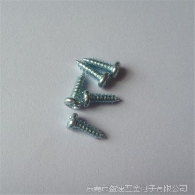 专业生产 圆头M1.0小螺丝钉  盘头自攻螺丝 多规格供选