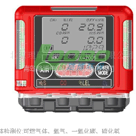 供应总代供应浙江船级社日本理研GX-2009袖珍型大屏幕显示四种气体检测仪