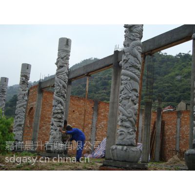 石雕龙柱寺庙龙柱广场龙柱公园龙柱