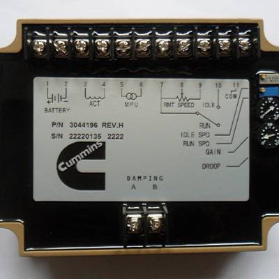 Cummins调速板3044196，3044196发电机组调速器