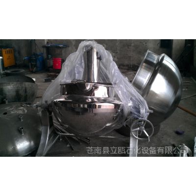 供应400L可倾式夹层锅 蒸煮锅 价格电议  带证