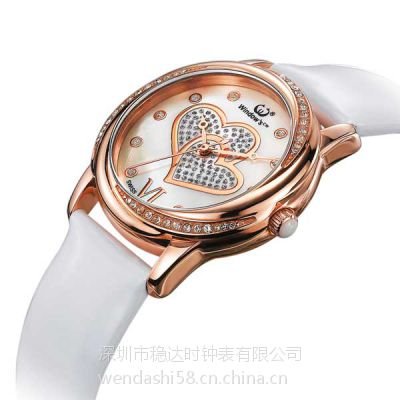 热销 时尚 不锈钢石英手表 稳达时品牌手表厂家订做