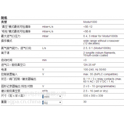 INFICON Modul 1000 ©ǡģ黯©