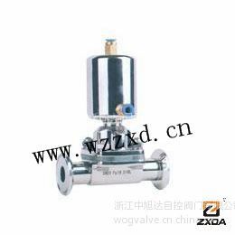 供应不锈钢卫生级气动快装隔膜阀