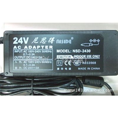 供应电子式直流开关电源24V3A（AC/DC）