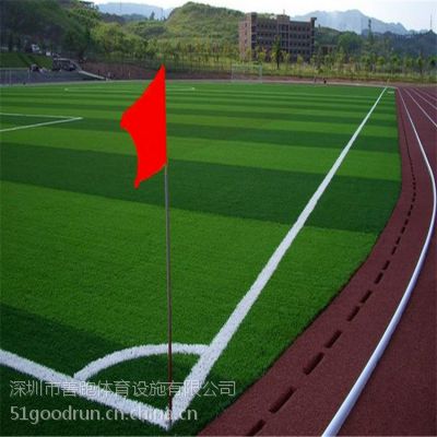 广东深圳人造草坪足球场工程 人造草材料厂家 人造草坪施工工艺