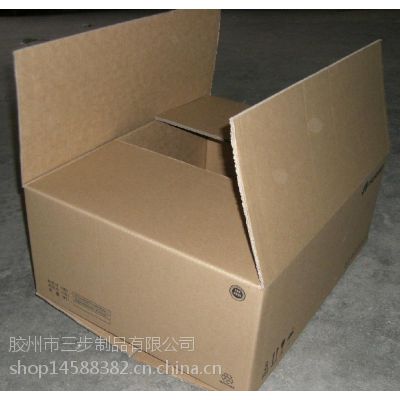 青岛胶南纸箱厂批发供应五层瓦楞纸箱定做电脑纸箱彩箱定做