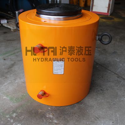 《供应》HUTAI沪泰 500T大吨位液压千斤顶 行程200mm 双作用电动液压缸