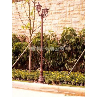 供应鑄鋁路燈 裝飾照明 LI0301 深圳水榭山花園鑄鋁路燈