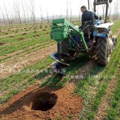 长治标识牌立柱钻眼机 启航茶树种植挖坑机 苹果园施肥打眼机厂家