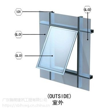 专业外墙玻璃更换 玻璃幕墙安装 玻璃幕墙改造开窗