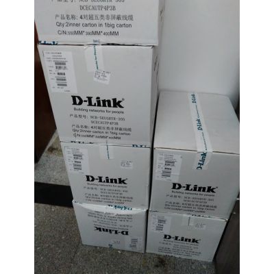 DLINK超五类非屏蔽 线缆 DCECAUTP4P3B型号