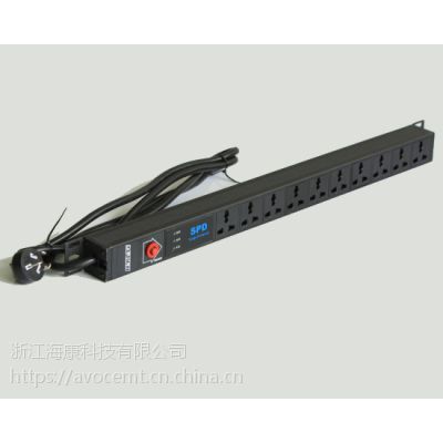 SP-910GI 10位16A防浪涌防过载型PDU