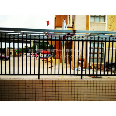 深圳鑫运来栏杆厂家|广东锌钢围墙护栏价格|广东氟碳漆防腐锌钢护栏厂家