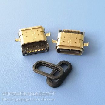 ˫/TYPE C 24Pˮĸ Ľų  轺Ȧ ˮIP67 PCB-