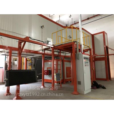 小型喷塑设备，新月实现对喷塑线作业生产自动控制