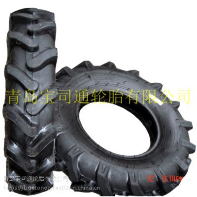 BST供应农用机械轮胎600-12 耐磨加强型微耕机人字胎6.00-12