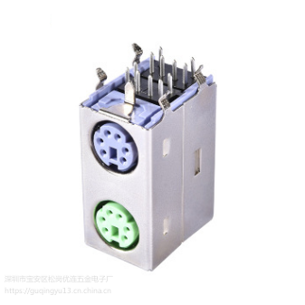  MINI DIN PS2 MDĸ6p   PCB-