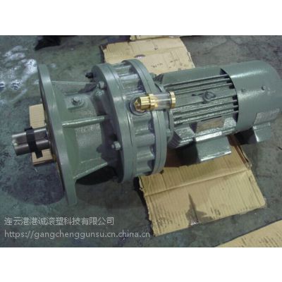 立式减速机 港诚4KW摆线针论搅拌电机 药剂桶 搅拌电机可配加药箱