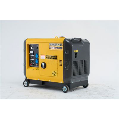 无刷6千瓦静音柴油发电机消防车用