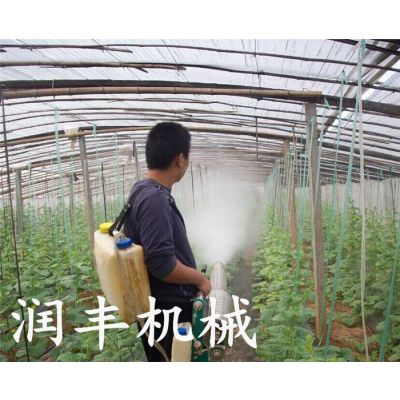 芭蕉树高喷射打药机 润丰脉冲动力弥雾打药机