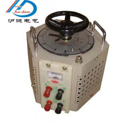 沪诞供应 TDGC2J调压器5kva 单相接触式调压器 电动调压器