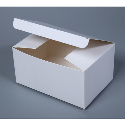 印刷彩盒定制铜版纸白色纸盒定做