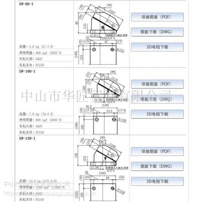 日本井口机工（ISB）特殊车轮SW-50-I SW-70-I SW-80-I - 中国供应商