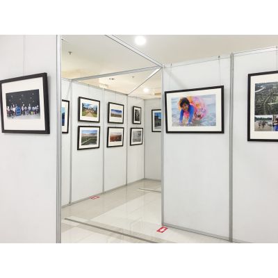 上海1*2.5米金属八棱柱展板 展板公司 标准展板销售