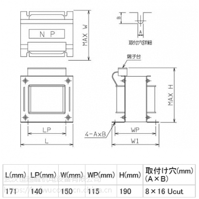 供应日本NUNOME布目变压器SH1000W20