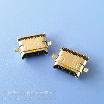 TYPE C 24Pˮĸ ų ˫ ˫12PƬ ̶ PCB-