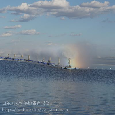 济宁现货供应污水处理设备蒸发塘 漂浮式蒸发塘喷雾机