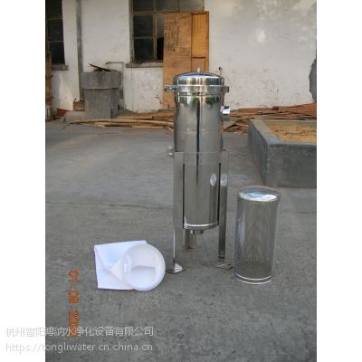 供应宝纳牌 不锈钢高效低压抱箍式袋滤器