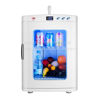 华思宝商用小型加热柜25L加热柜冷热展示柜冷热柜冷暖柜牛奶饮料热饮柜保温箱