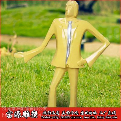 广场步行街潮流人物雕塑 济南雕塑公司